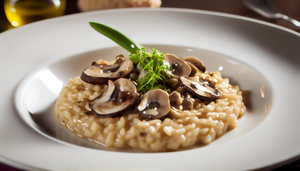Rețetă Risotto cu ciuperci