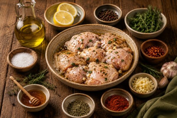 Marinade pentru pui: combinații de condimente pentru carne mai aromată